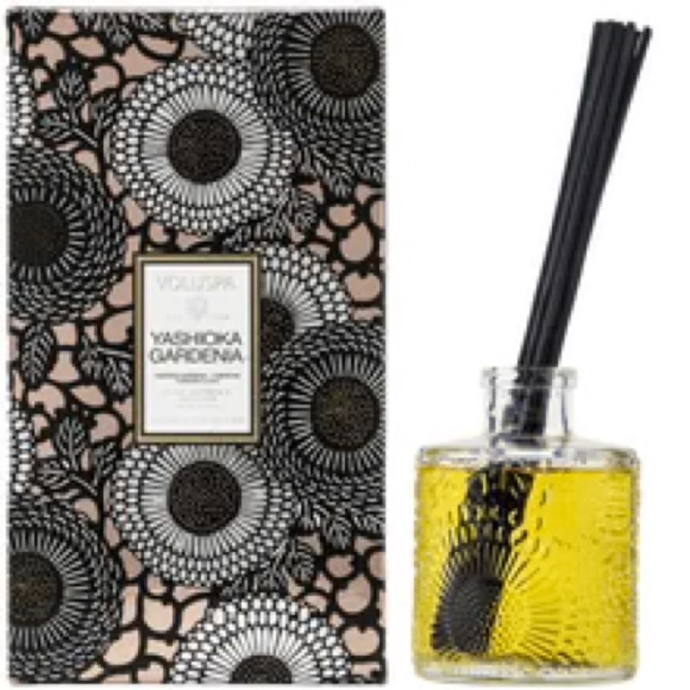Voluspa Yashioka Gardenia Reed Diffuser-Japonica Collection-100ml full size-BNIB